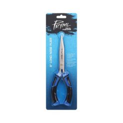 Fishing Pliers And Scissors Pryml Long Nose Pliers 8in -Deals Fishing Tools || Fishing-Storage Store BCF 577464 hi res