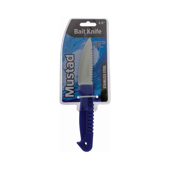 Fishing Knives And Sharpeners Mustad Bait Knife 3.5in 1 Fishing Knives And Sharpeners Mustad Bait Knife 3.5in