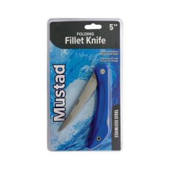 Fishing Knives And Sharpeners Mustad Folding Filleting Knife