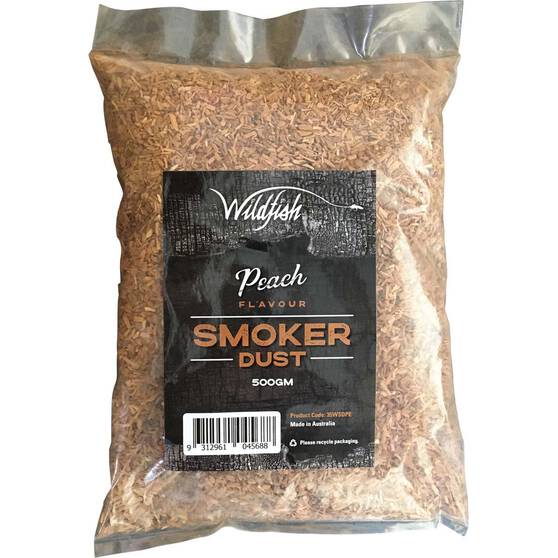 Fish Smoking Wildfish Peach Smoker Dust 500g 1 Fish Smoking Wildfish Peach Smoker Dust 500g
