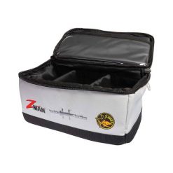 Deals Fishing Tools || Fishing-Storage Store 9 Z-Man Bags And Wallets ZMAN Deluxe Block Grey Tackle Bag