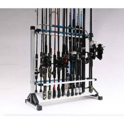 Rod Storage Pryml Aluminium Rod Stand -Deals Fishing Tools || Fishing-Storage Store BCF 632323 02 hi res